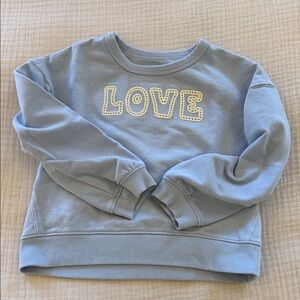 Cat & Jack Light Blue Knit Top